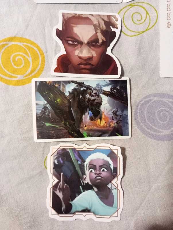 Arcane stickers - ekko