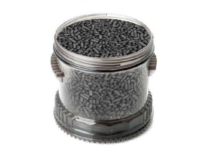 Гранулированный уголь  для аквариумных фильтров. 1,0 кг