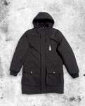 Kurtka zimowa parka czarna FSBN Black Squad Alternative Opium SWAG