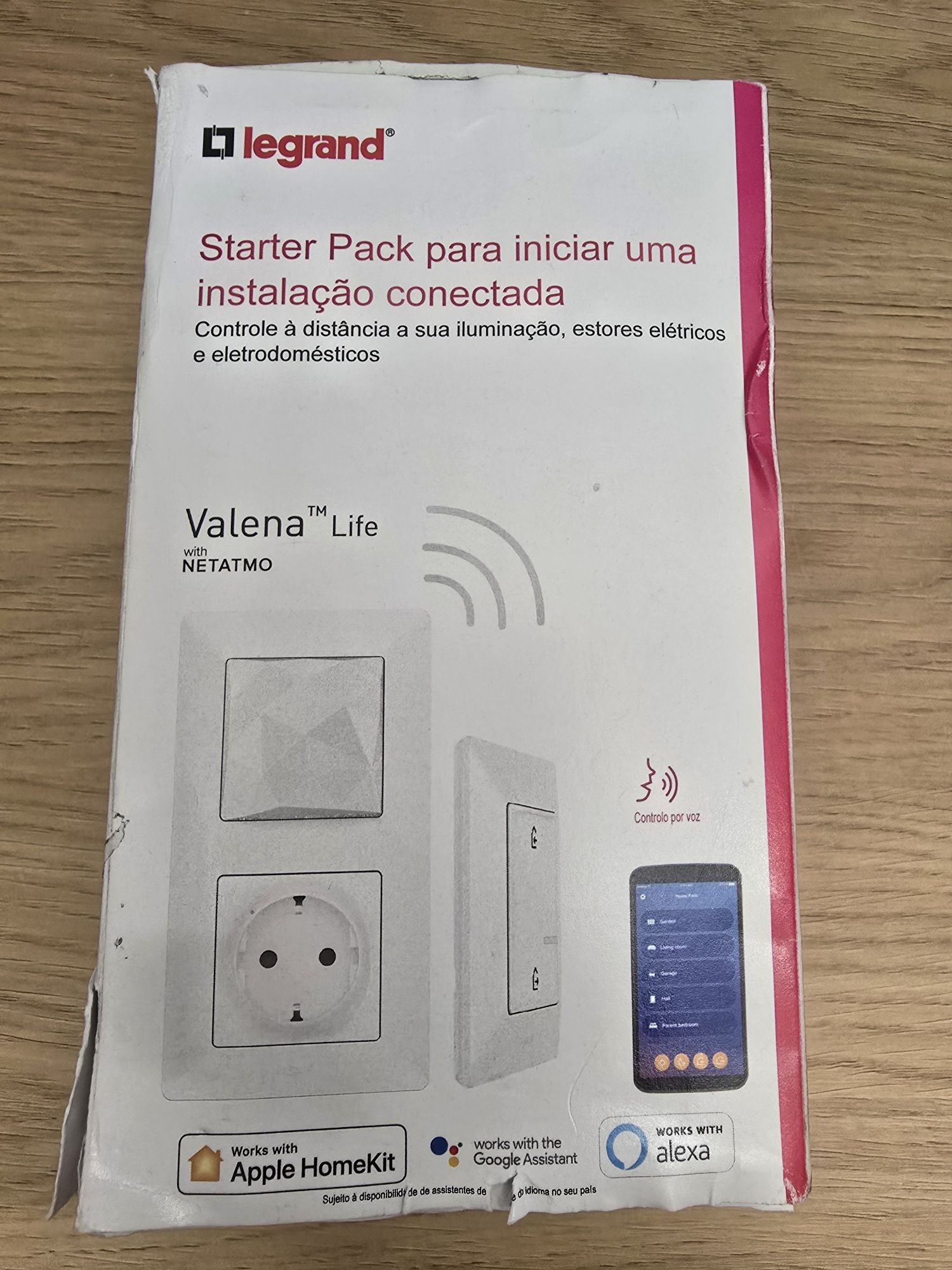 Legrand starter pack valena life netatmo SELADO