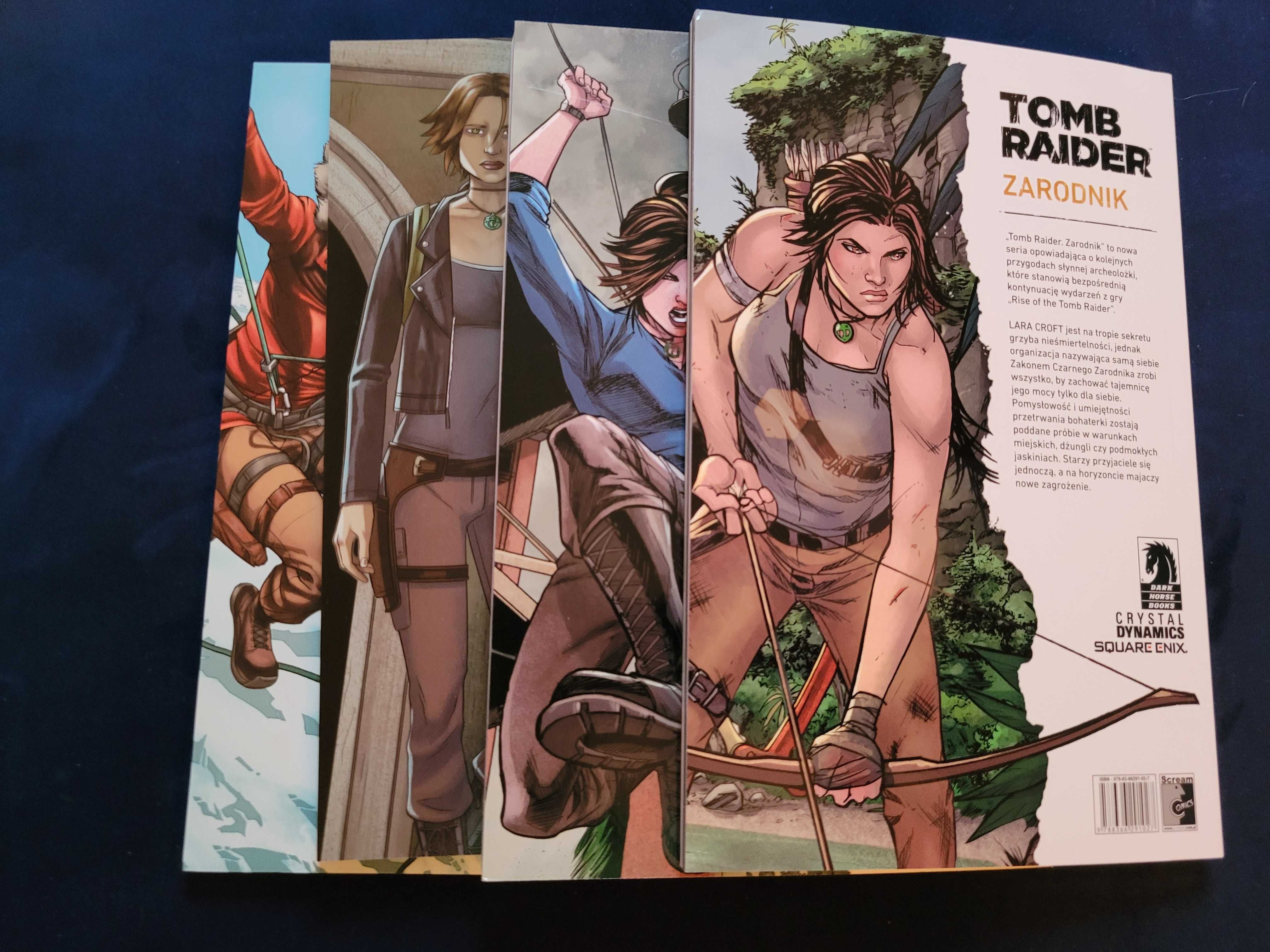 Tomb Raider - 1-4 KOMPLET Scream Comics