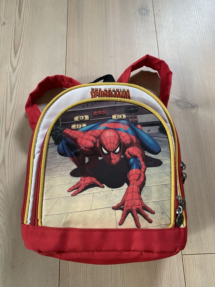 Plecak plecaczek marvel superboheter spiderman, dla przedszkolaka