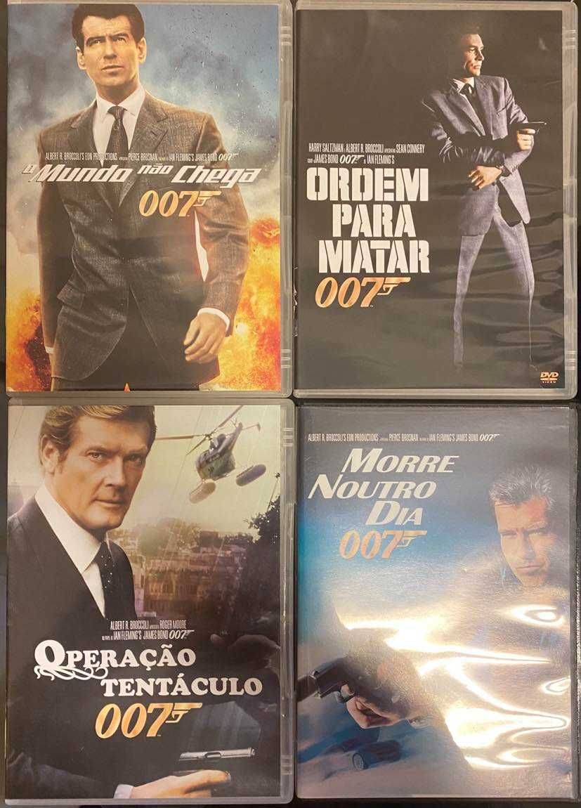 Coletânea, "007", em DVD, [Como Novos]