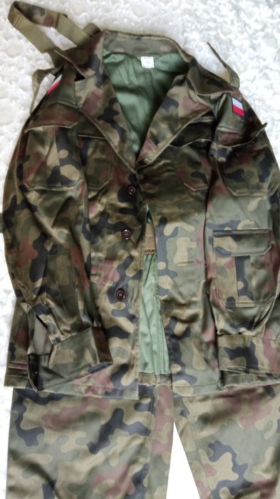 Mundur polowy wz. 127 A/MON roz. 116/172-bluza 106/172 spodnie
