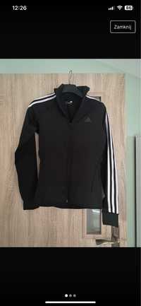 Bluza adidas climalite XS czarna zapinana