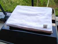 Ręcznik Parma duży biały do Spa Sauna  90°C 100×150cm 500g/m2