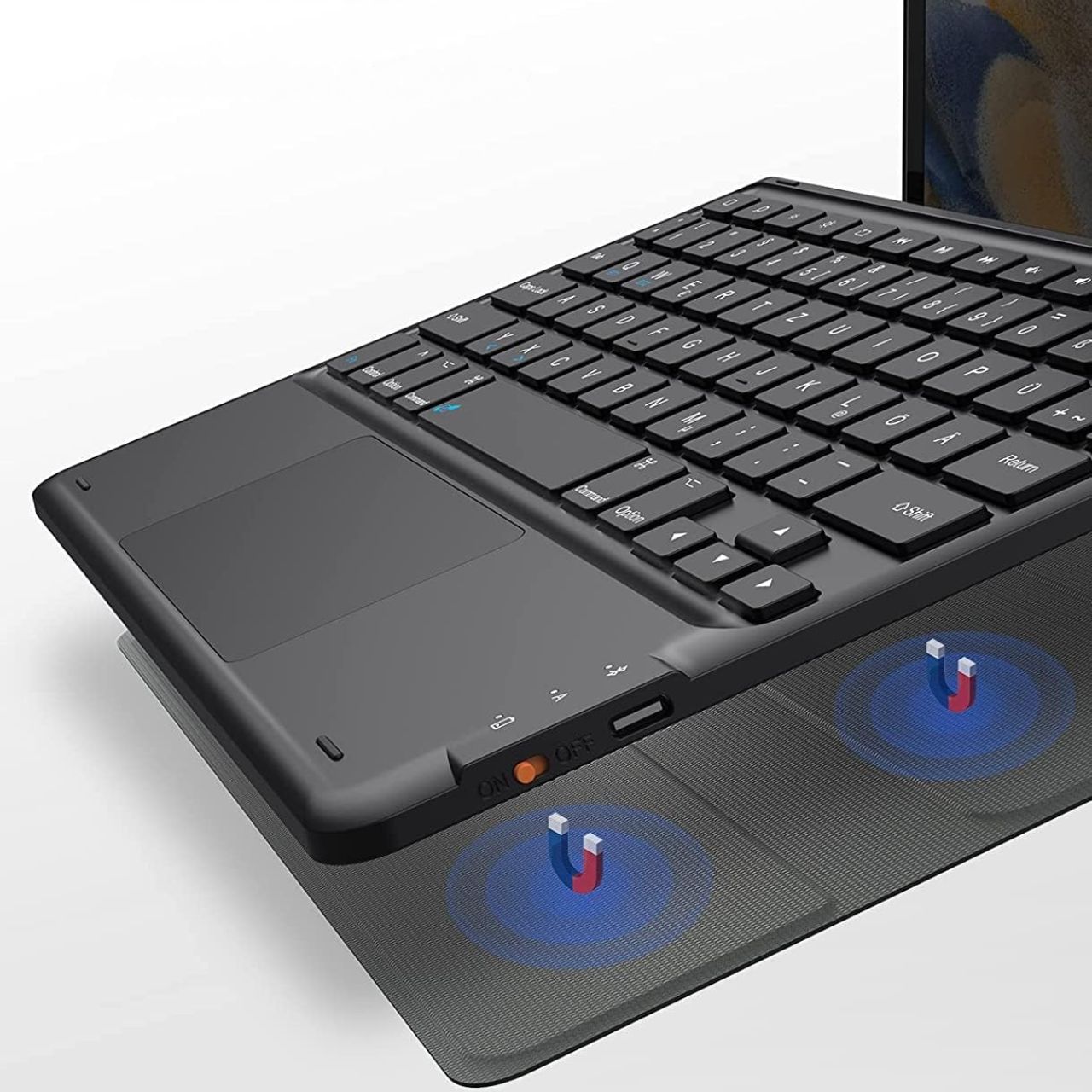 Outlet Etui Z Klawiatura Samsung Galaxy Tab A8 10,5" Qwertz Opis!