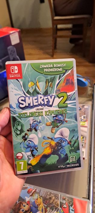 Nintendo Switch Smerfy 2 polska wersja