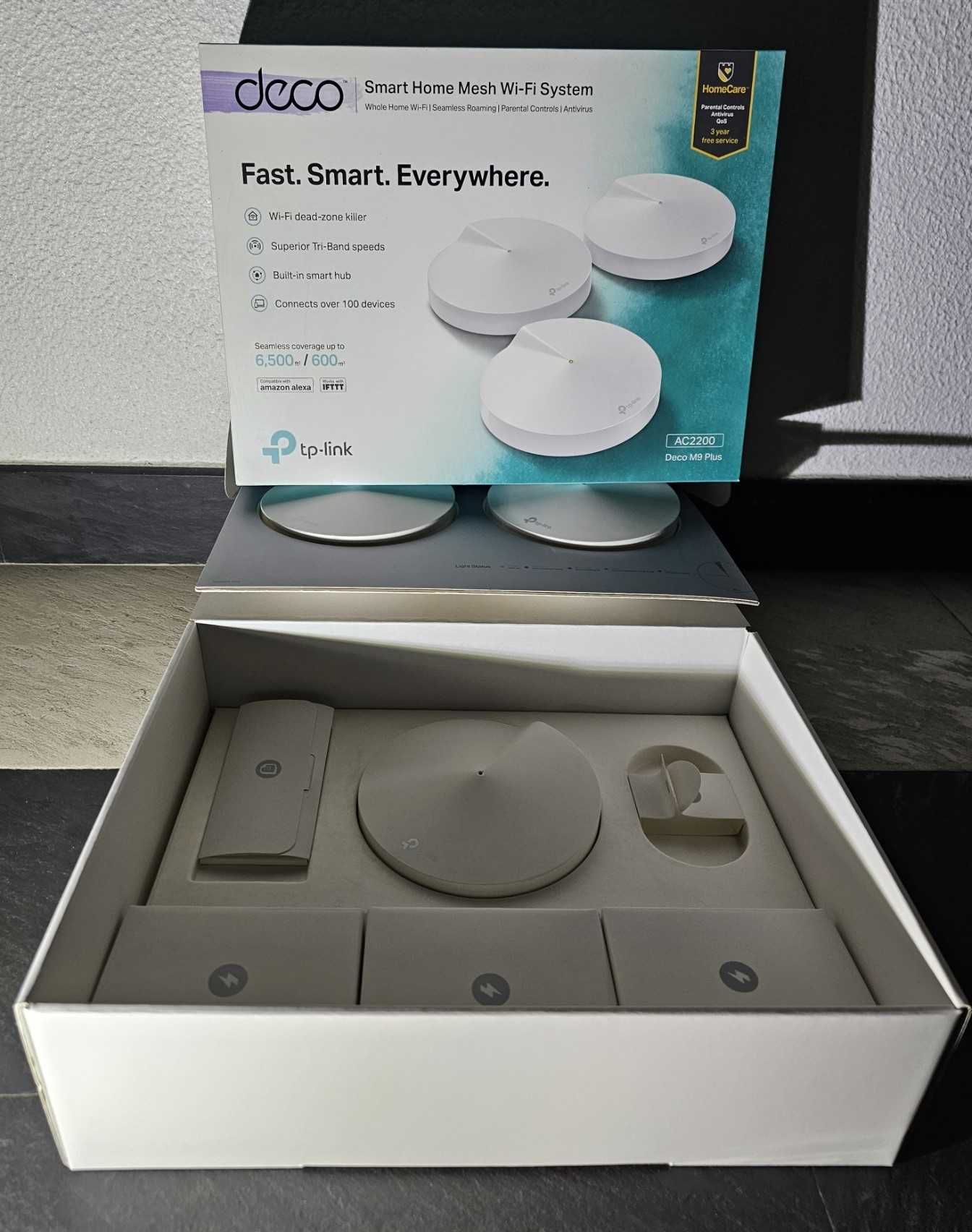 Sistema Mesh Wifi 5 TP-Link Deco M9 Plus