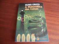 "A Matemática das Coisas" de Nuno Crato - 1ª Edição 2008 - AUTOGRAFADO