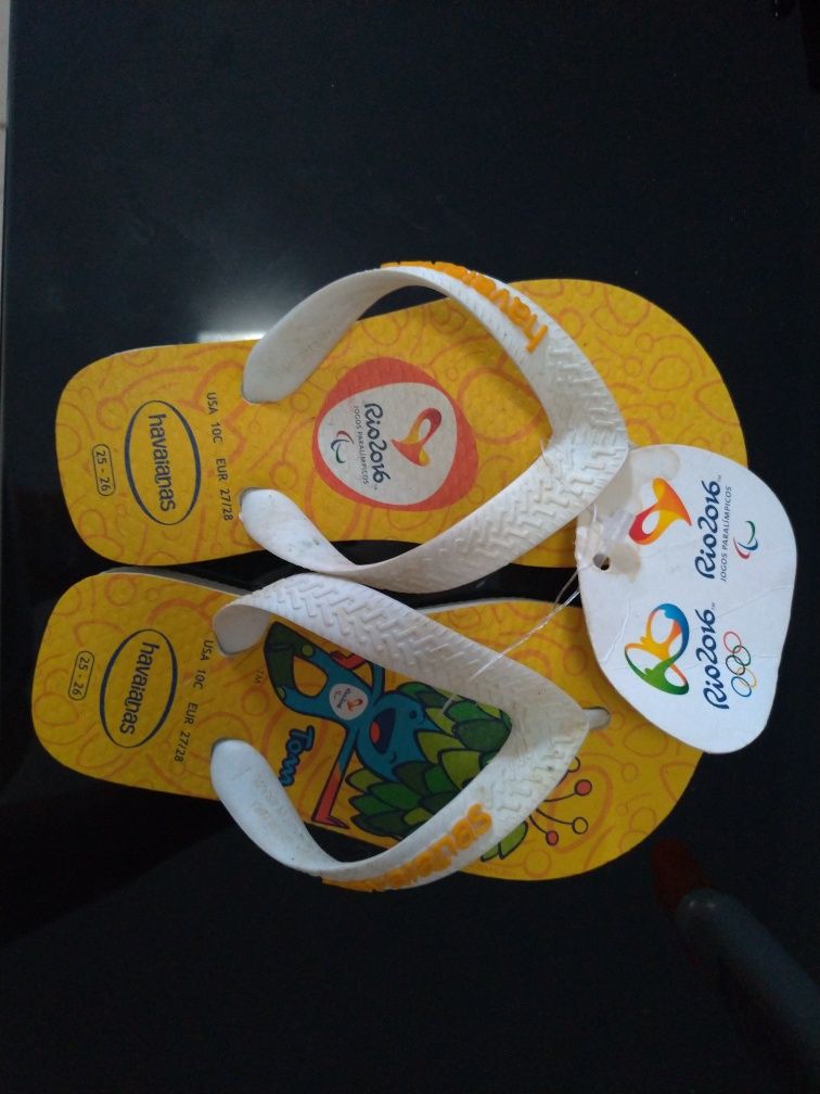 Chinelo havaianas bebê 27/28