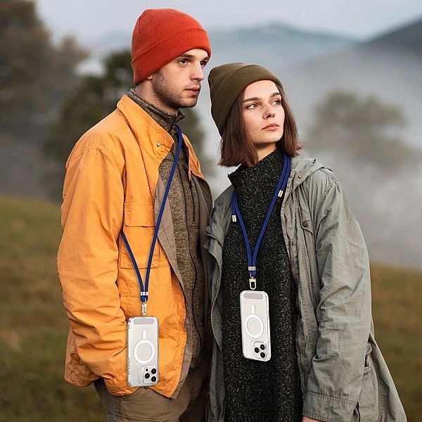 Smycz Tech-Protect C7S Rope Crossbody Strap - niebieskie