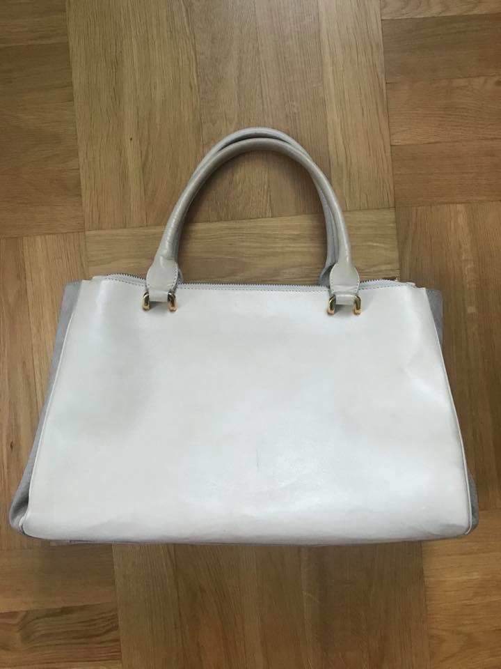 Skórzana torba torebka  H&M