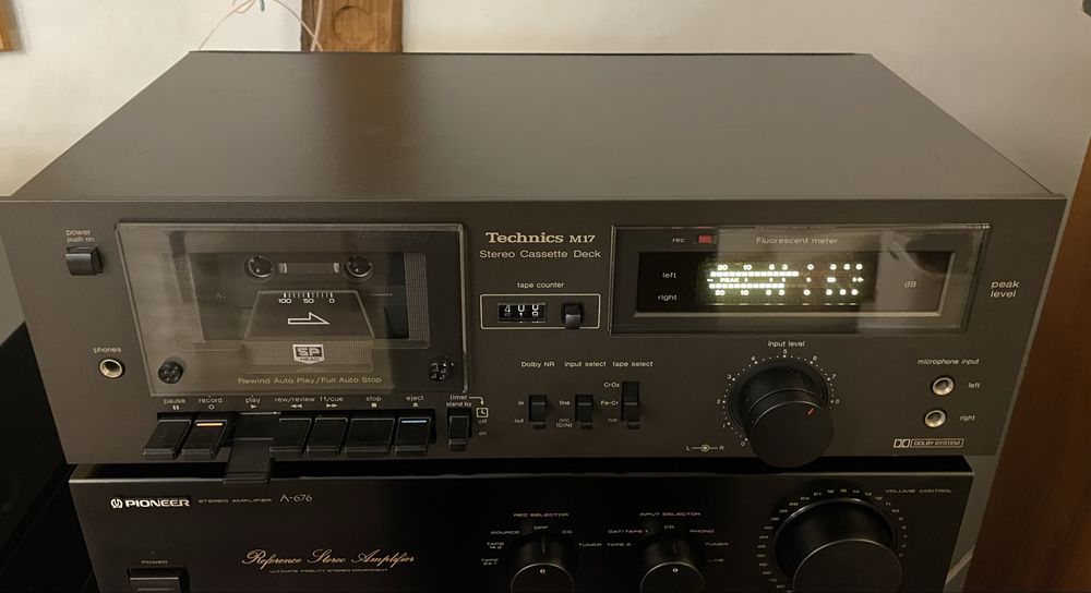 Deck TECHNICS M-17 vintage sprawny  100% piękny stan