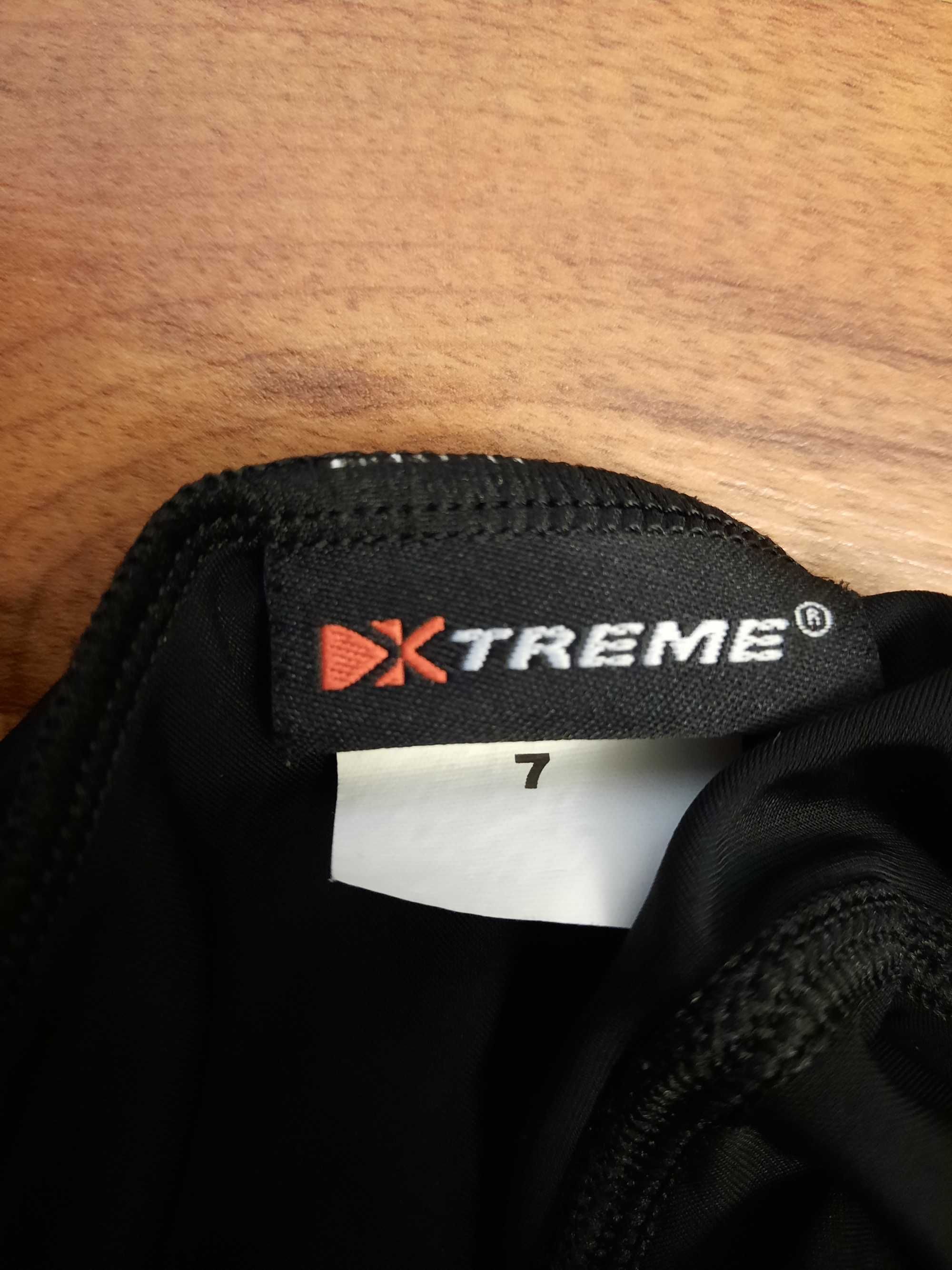 Czarne spodenki rowerowe szorty kolarskie z wkładką Xtreme 7 orien S M
