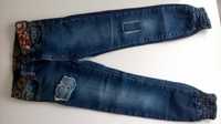 Desigual denim jeans spodnie dla dziewczynki 5-6 lat