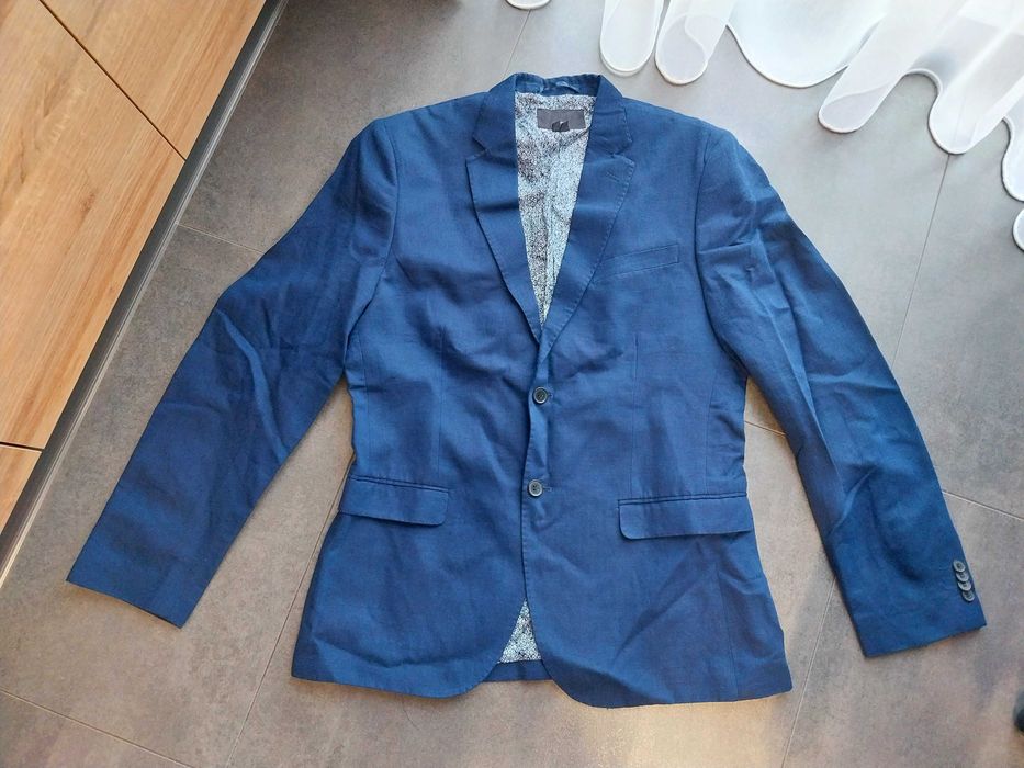 Жакет піджак чорний чоловій бренд Н&M