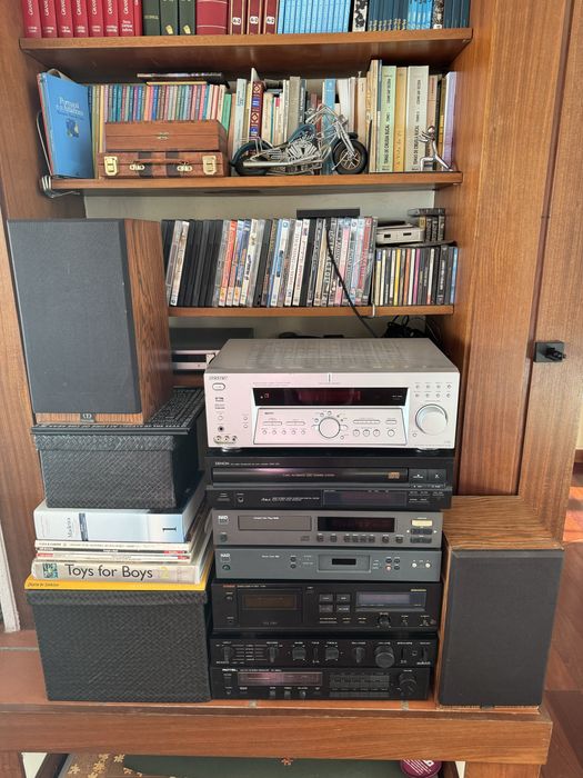 aparelhagens e sistemas de som e colunas