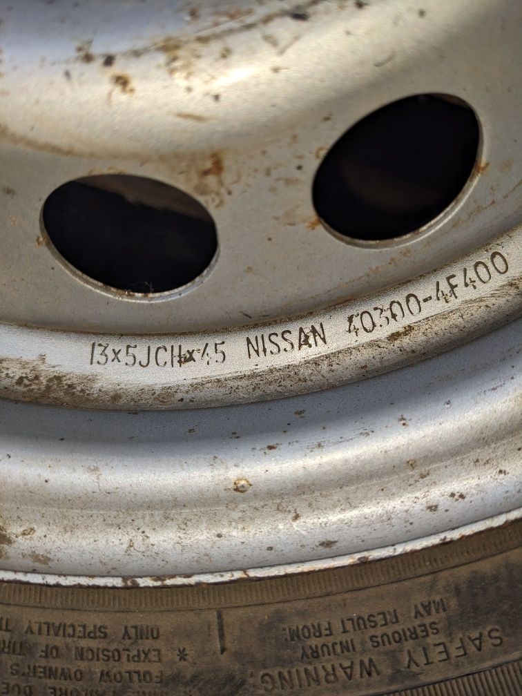 Диск r13 Nissan 40300-4F400 13x5JCHx45