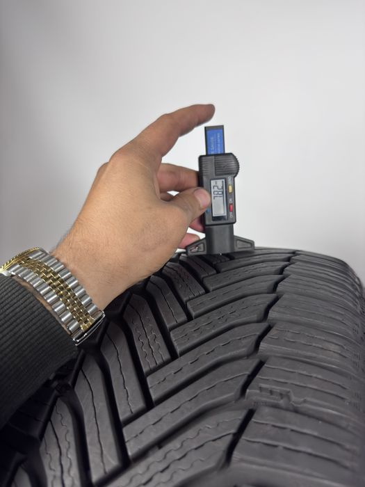 R17 225/55 (97H) 7,7мм Michelin Alpin 6 2022 рік зимові шини 2шт