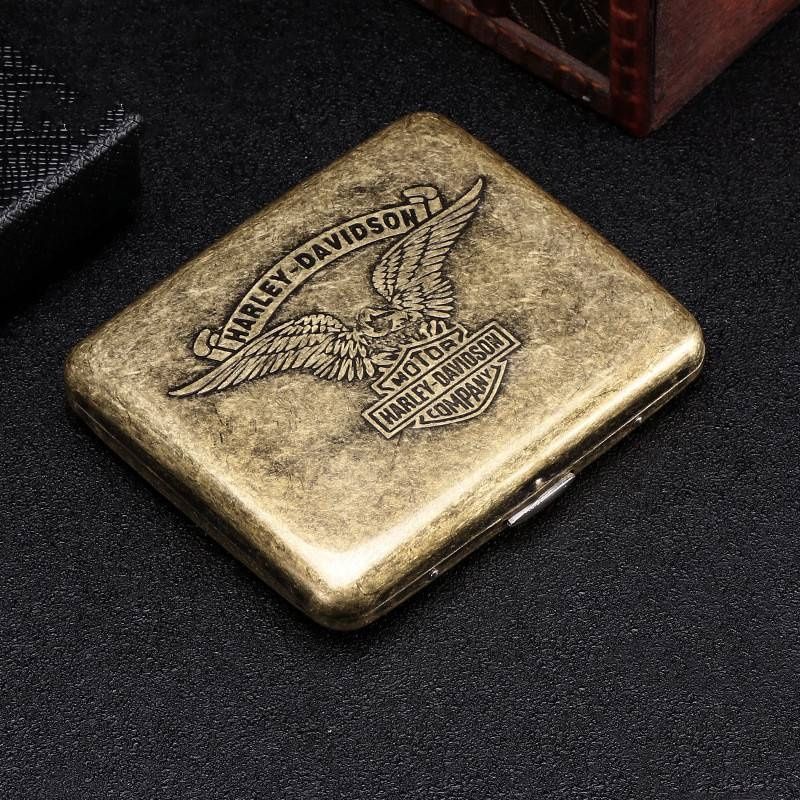 Картхолдер Harley Davidson металлический на подарок