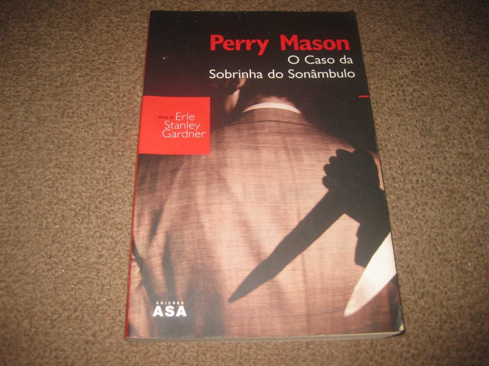 Livro "O Caso da Sobrinha do Sonâmbulo" de Erle Stanley Gardner