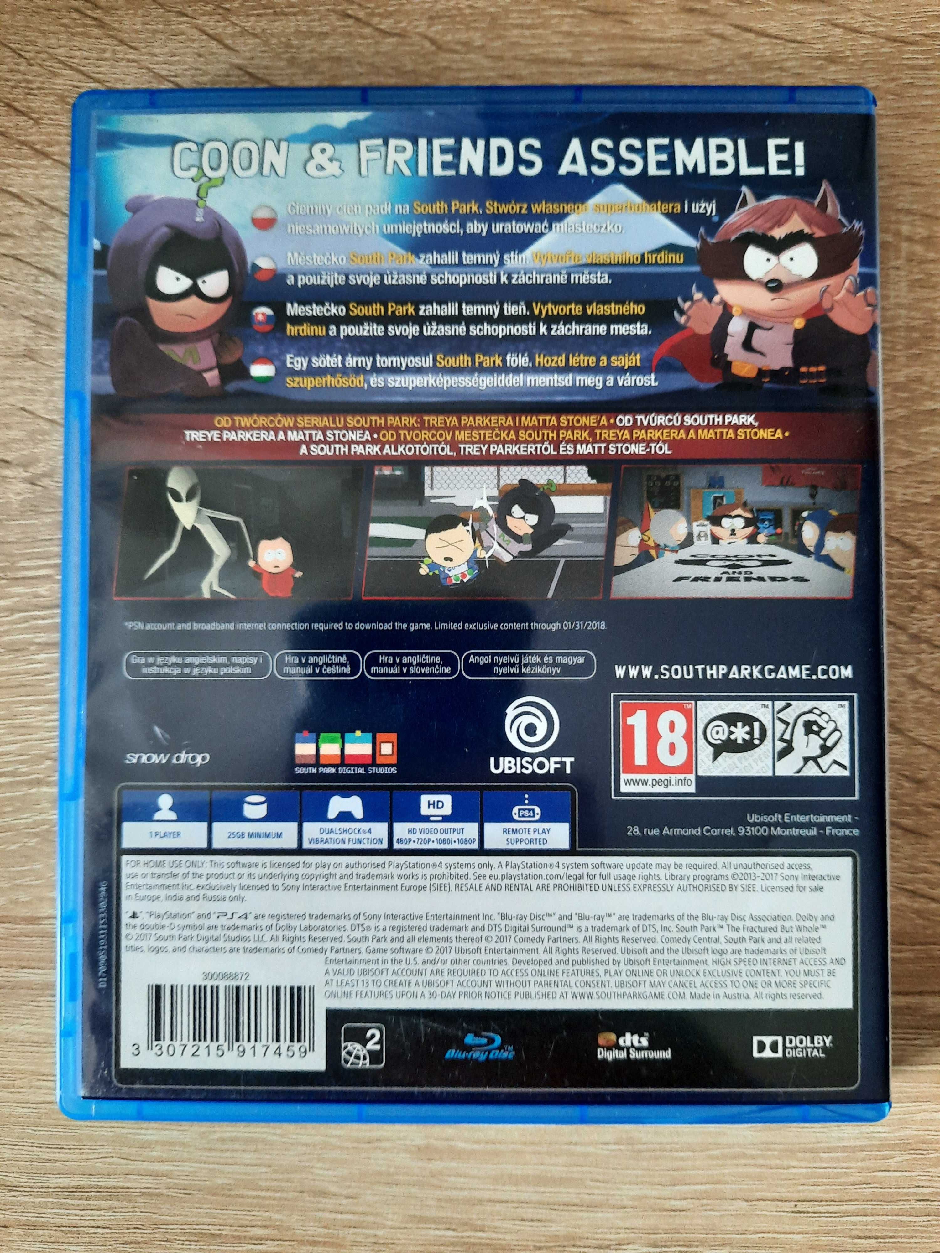 South Park The Fractured But Whole PS4 Polskie napisy (stan 5/6)