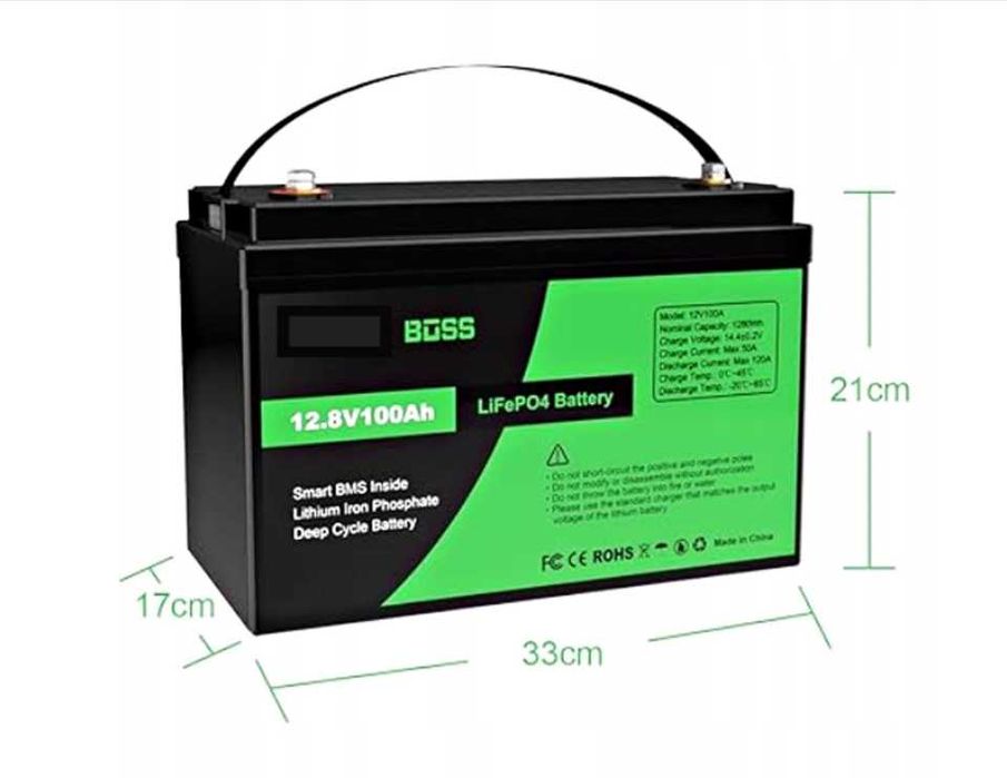 Акамулятор Литий Железо Фосфат LiFePo4 12V 100Ah