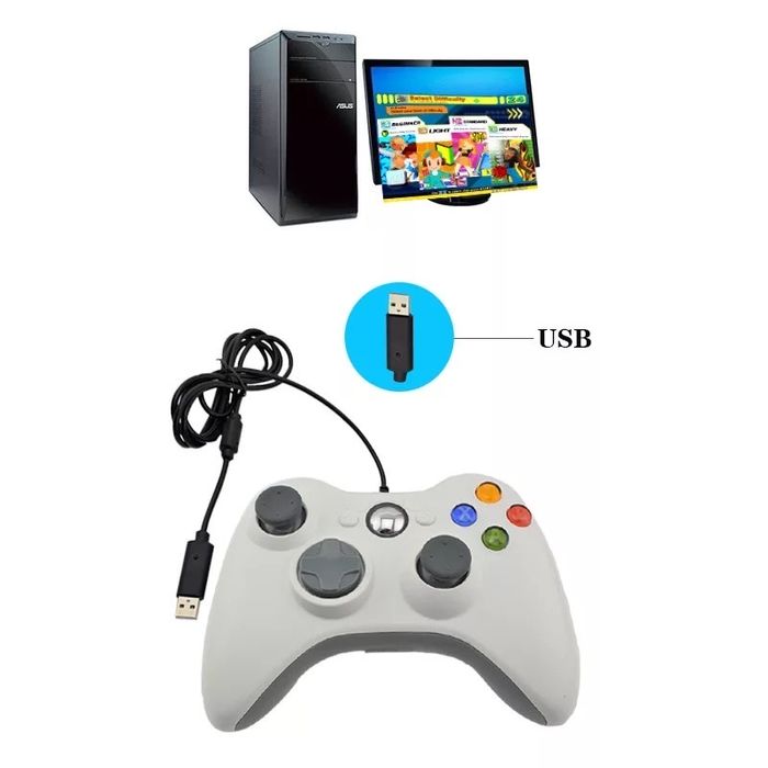 Контролер/Геймпад для Xbox 360/ПК Controller 360/Джойстик дротовий