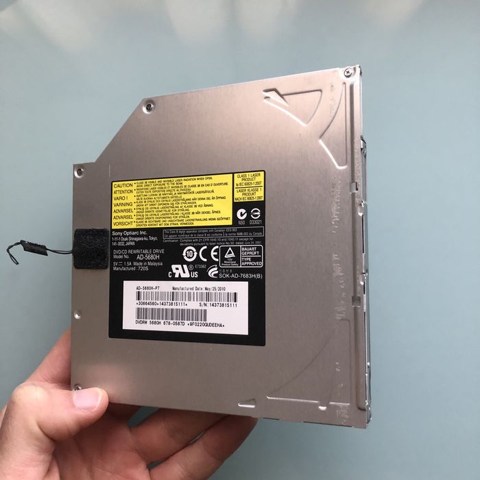 CD/DVD+RW Optical Drive (iMac Compatible)64564348820481122