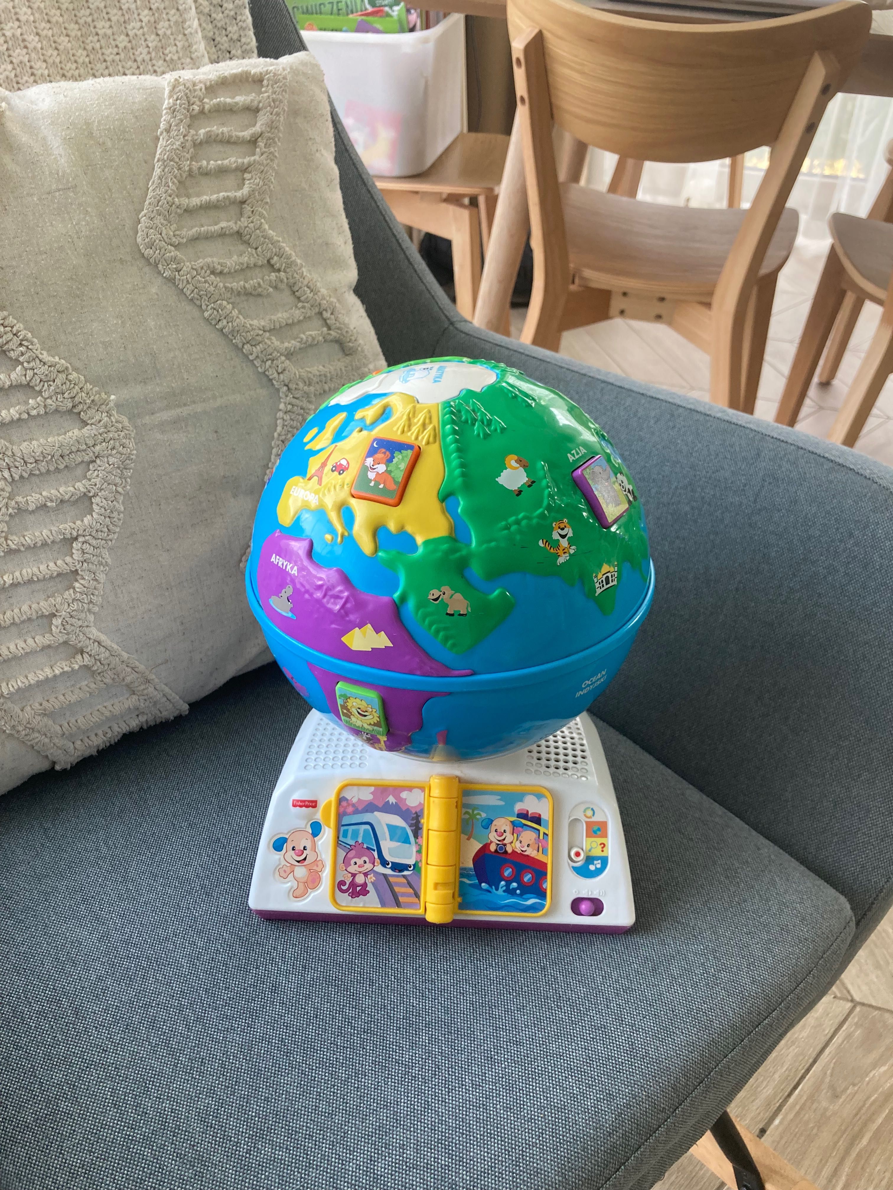 Fisher-Price, Edukacyjny globus odkrywcy, zabawka interaktywna Fisher