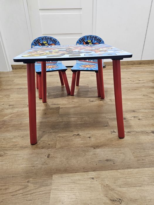 Stolik z krzesłami Psi Patrol