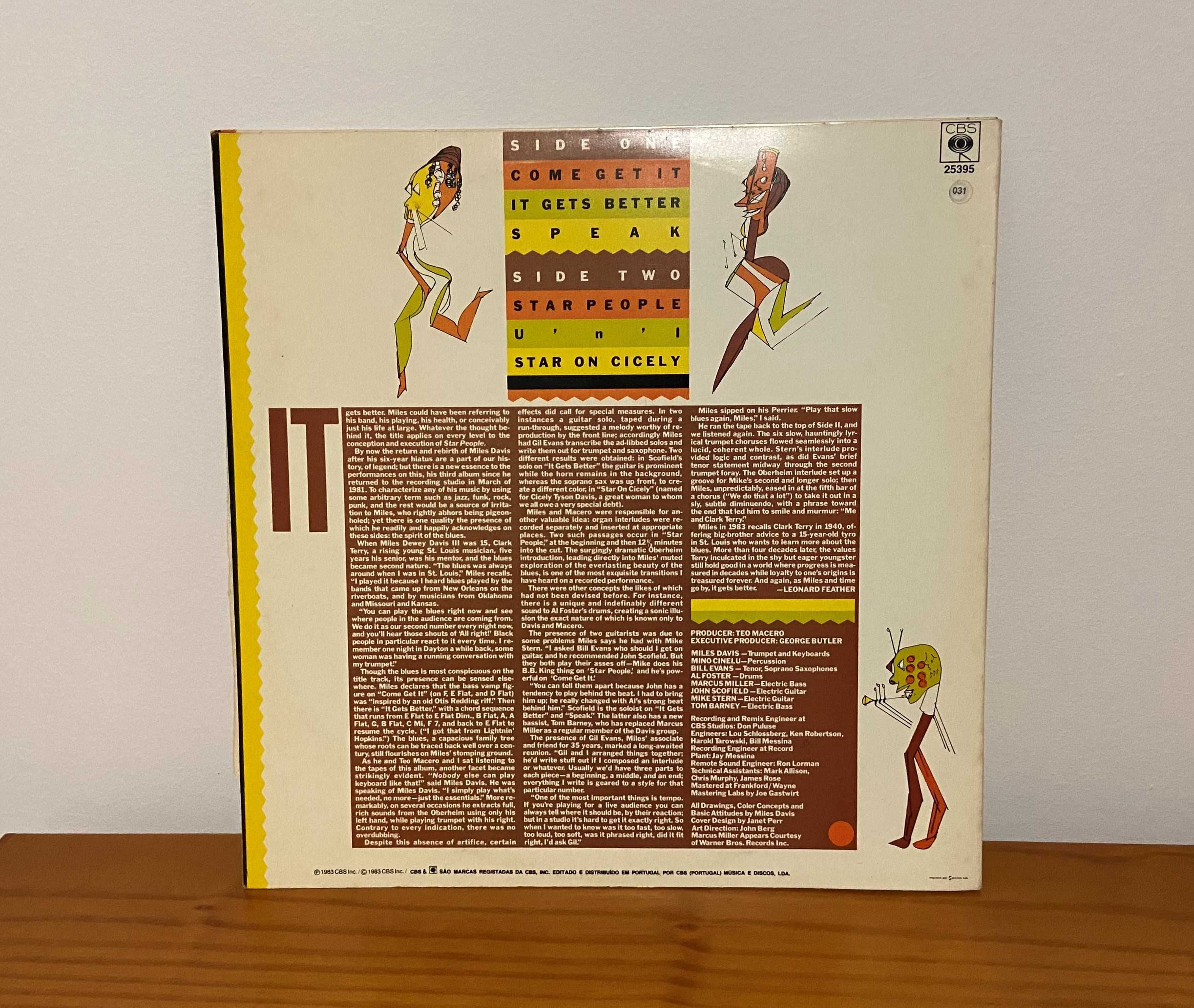 LP Miles Davis Star People (Envio Grátis)