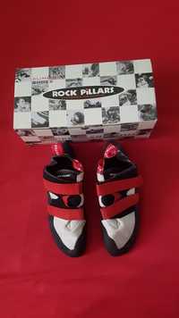 (Nowe) Buty wspinaczkowe Pearl Velcro QC Rock Pillars długość 28cm