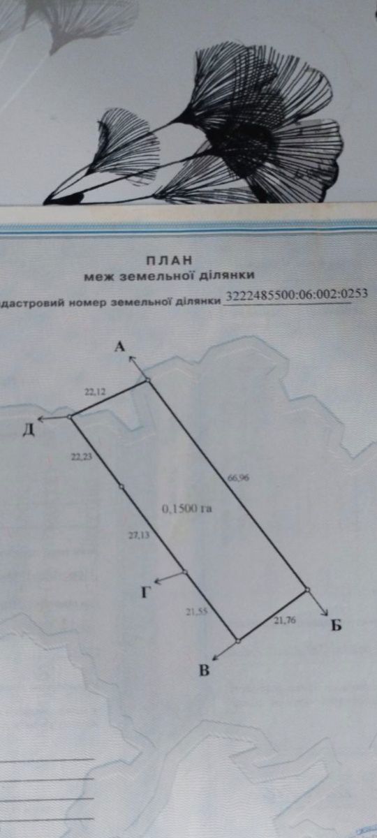 Земельна ділянка, участок