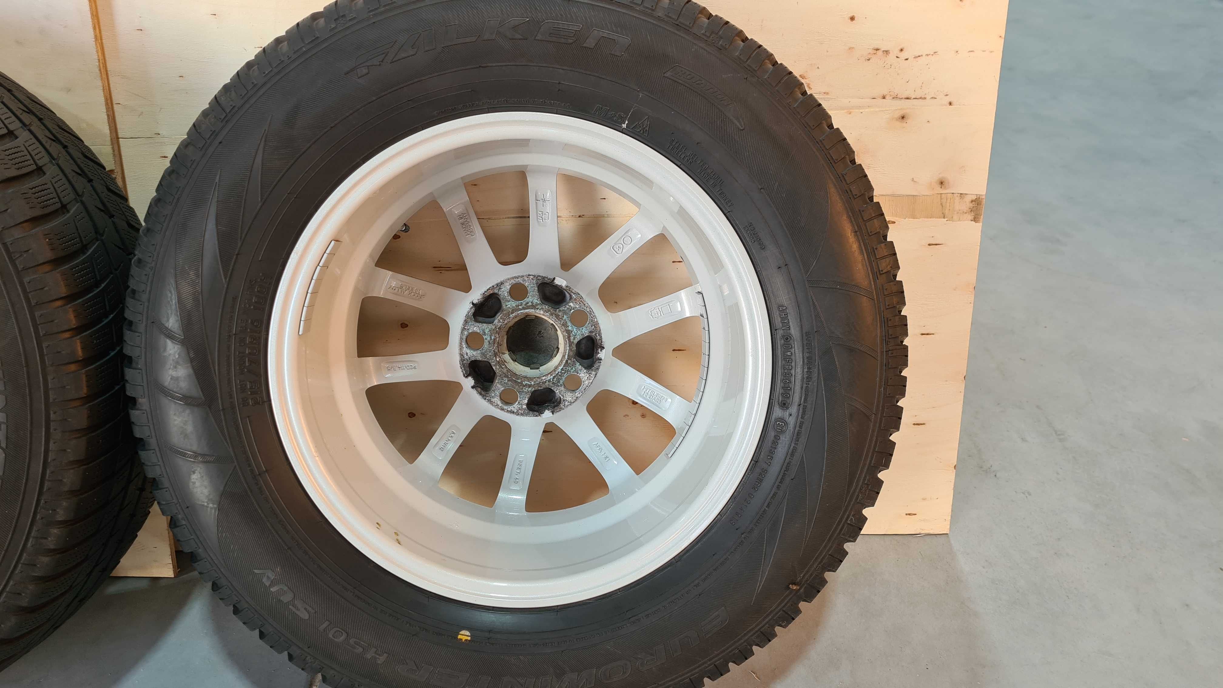 Koła Felgi Aluminiowe Mitsubishi ASX + NOWE Opony 215/70/16 R16