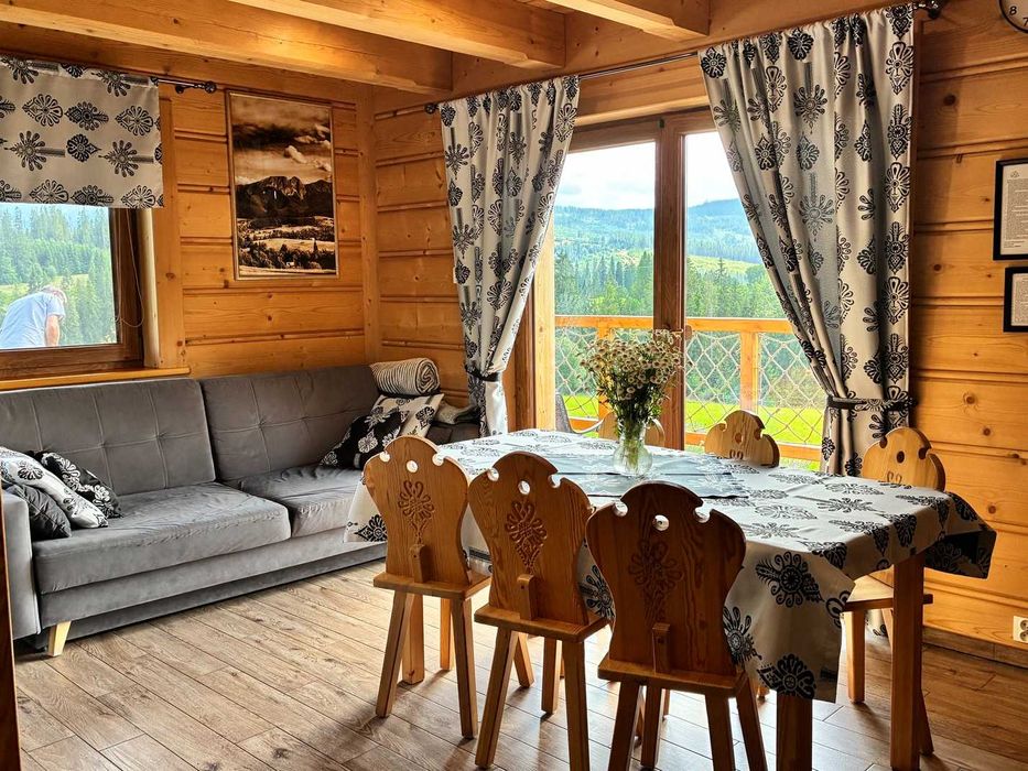 Domek jacuzzi na wyłączność sauna 13km Zakopane Termy Chochołowskie