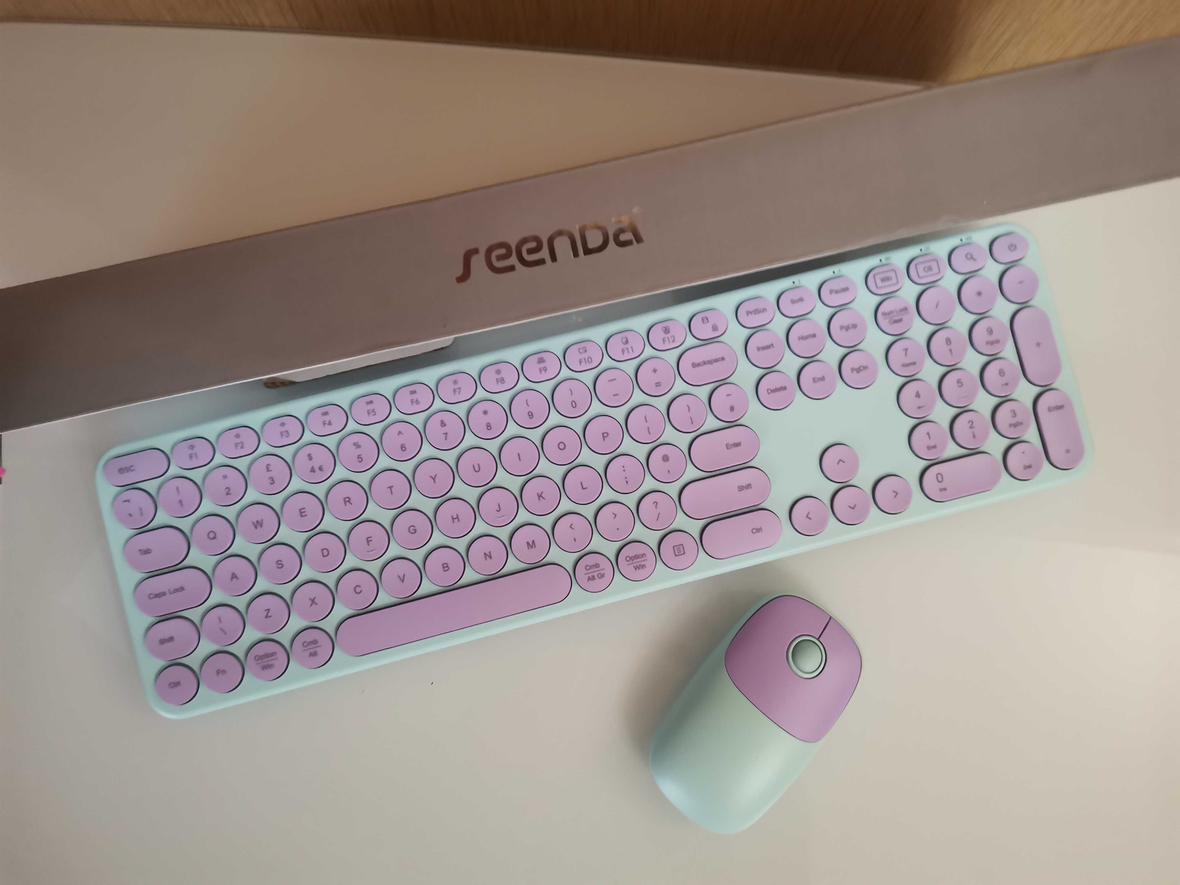 Klawiatura bezprzewodowa plus mysz SEENDA SK73-3