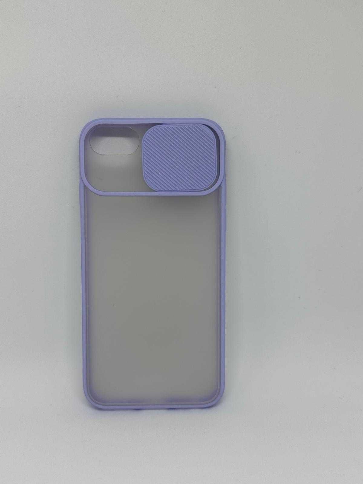 Iphone 7/8 Etui Case Obudowa Przeźroczysto-Fioletowa kod 1213