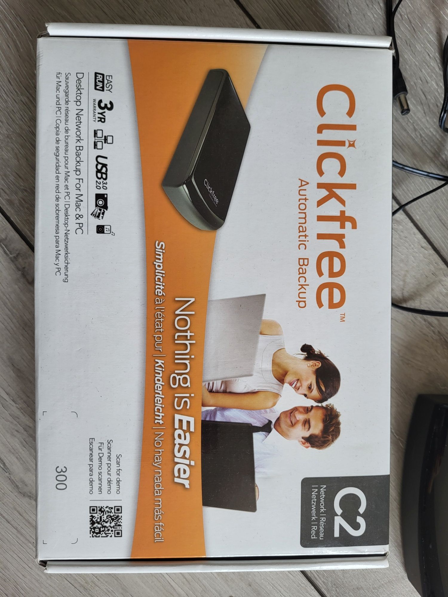 Clickfree automatycznie backup dysk HDD 3,5"