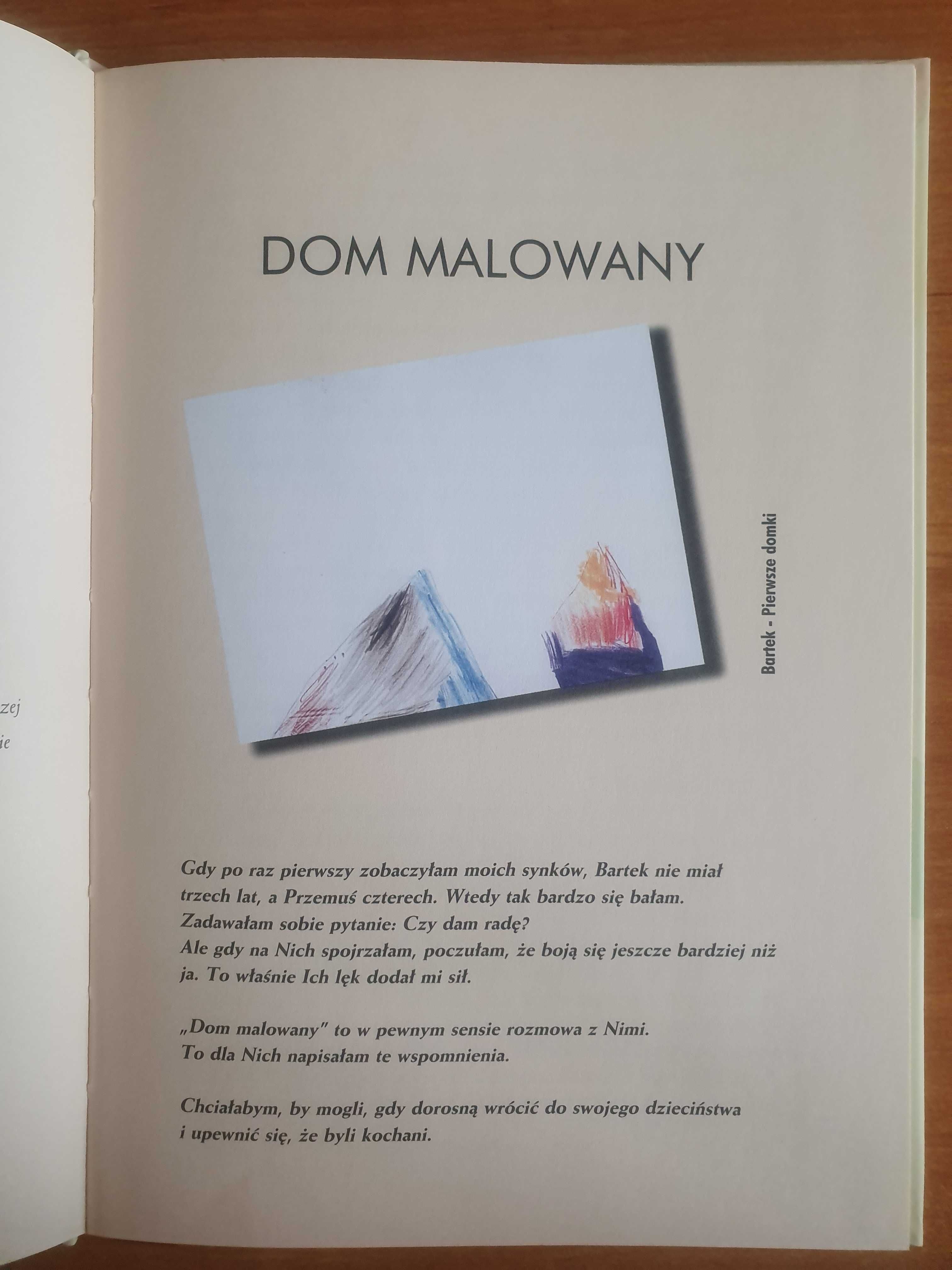 Książka Dom malowany Magdalena Grycman Stan idealny
