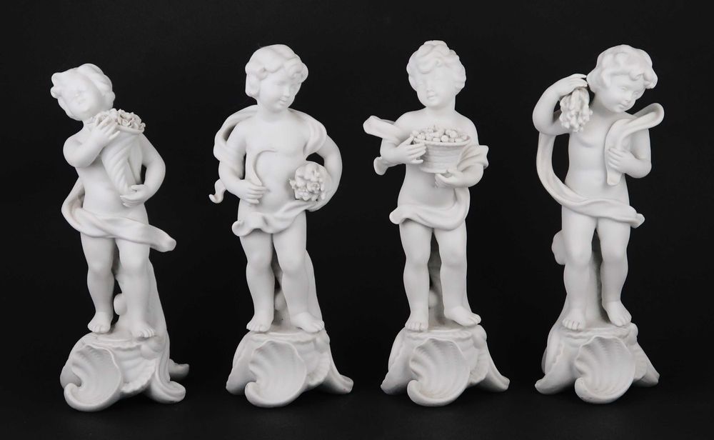 4 Estações - Figuras em Biscuit Vista Alegre