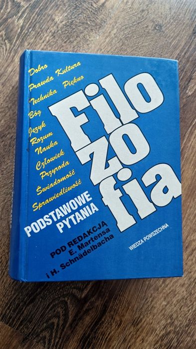 E. Martens, H. Schnadelbach - Filozofia podstawowe pytania