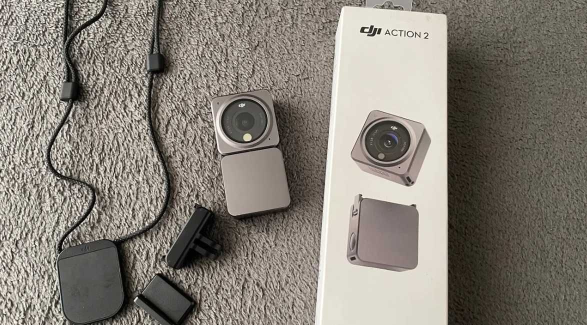 Câmera de Ação DJI Action 2 - Como Nova