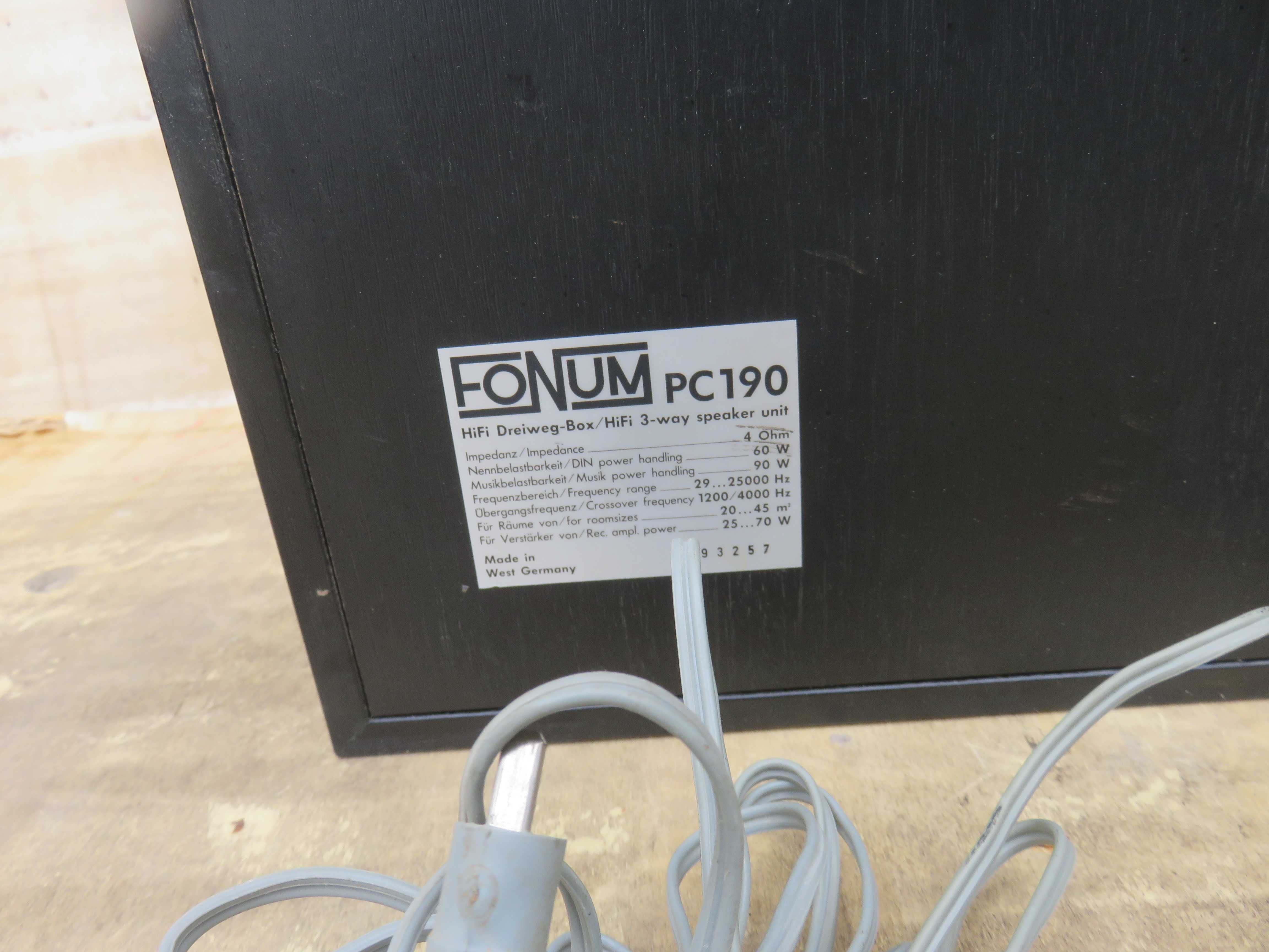 Kolumny Canton Fonum PC 190