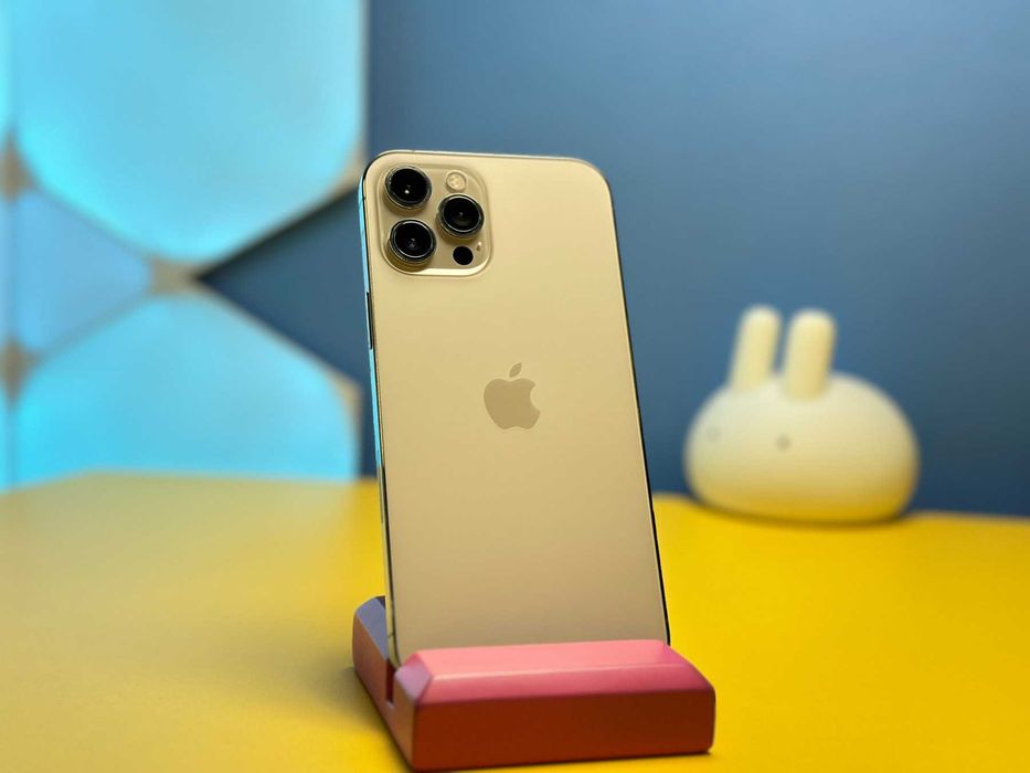 Смартфон Apple iPhone 12 Pro Max 256GB Gold (98743) Б/У З ГАРАНТІЄЮ