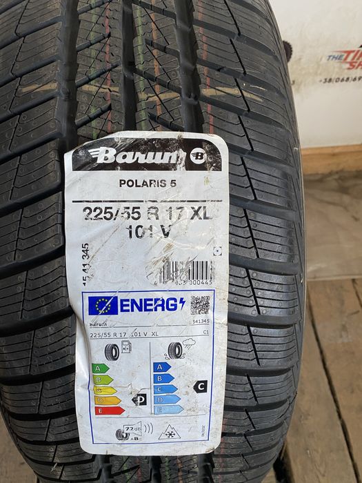 1шт нове 225/55R17 Barum Polaris 5