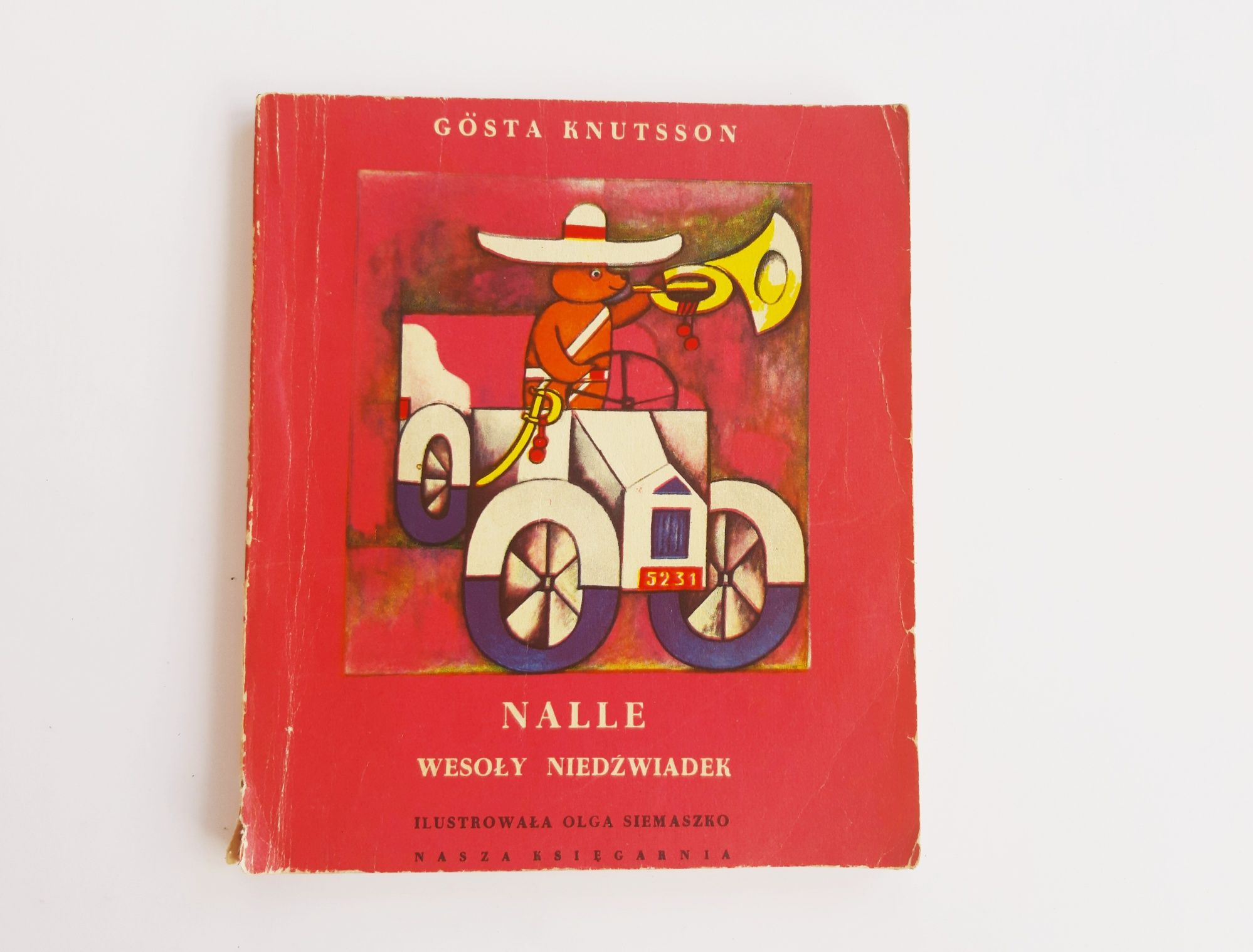 Nalle Nelle Wesoły niedźwiadek Gosta Gustaw Knutsson bajki PRL 1972