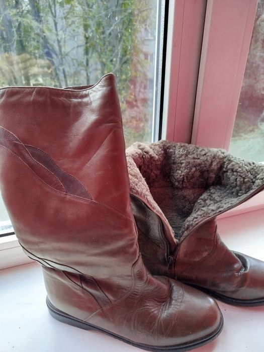 Шикарні зимові чобітки.