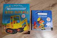 Personalizowane książki dla chłopca- strażak,  koparka